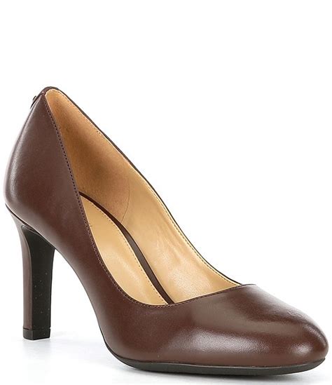 michael michael kors chantal leather flex pumps|Chantal Flex Faux Patent Leather Pump .